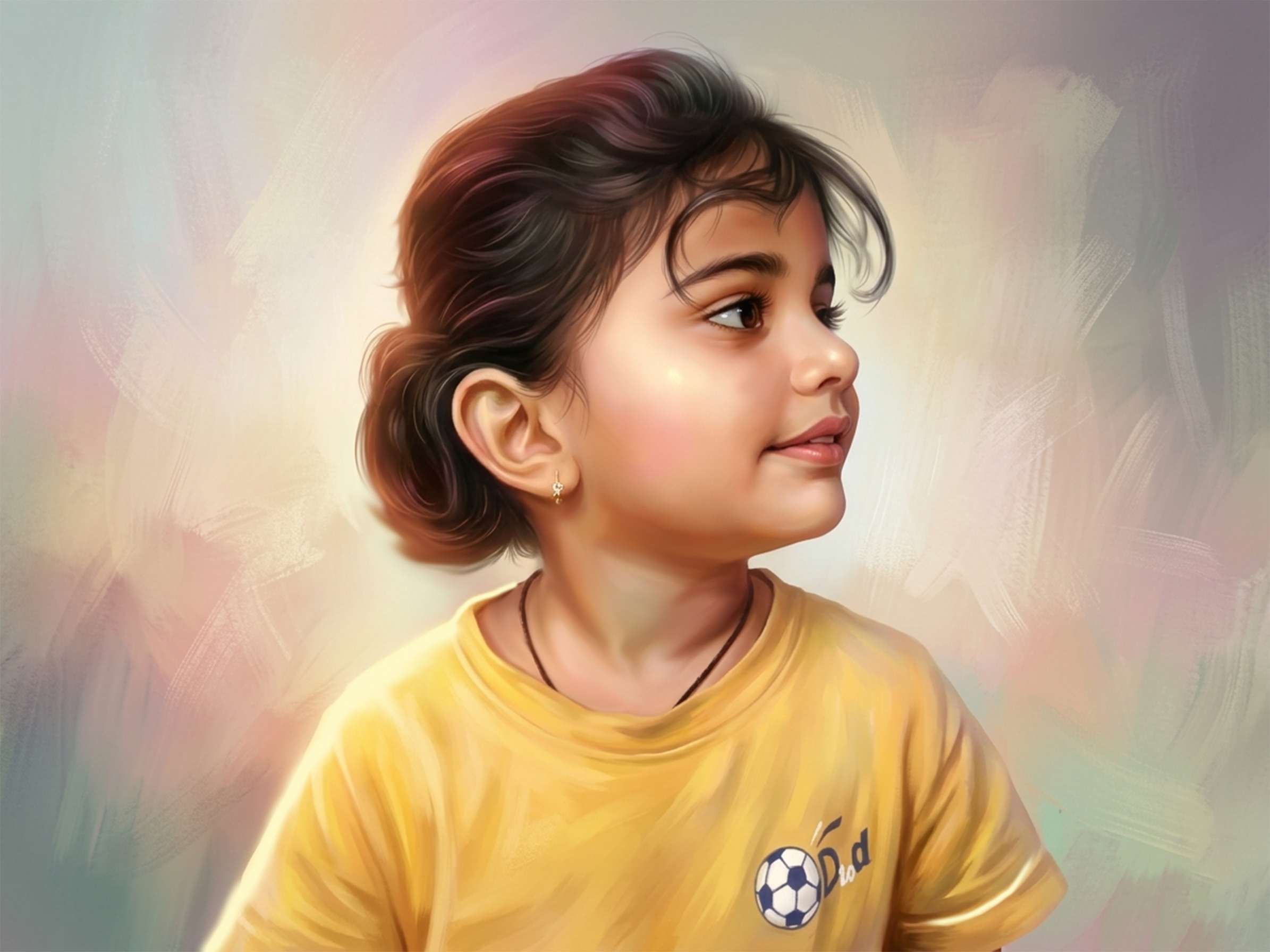 Digi Painting with Frame